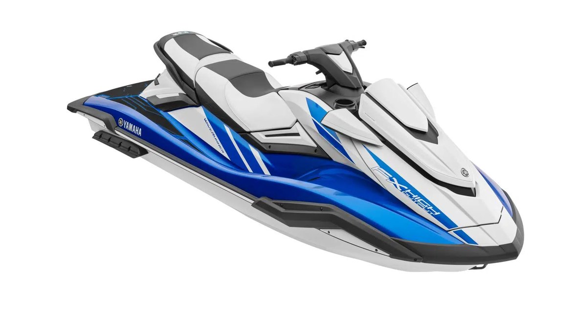 Yamaha FX 2024 blue jet ski